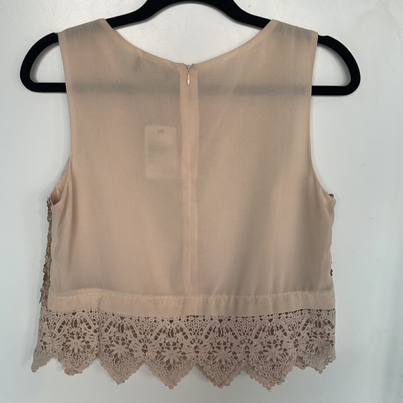 NWT ASTR Sequin Crop Top - Picture 2 of 6